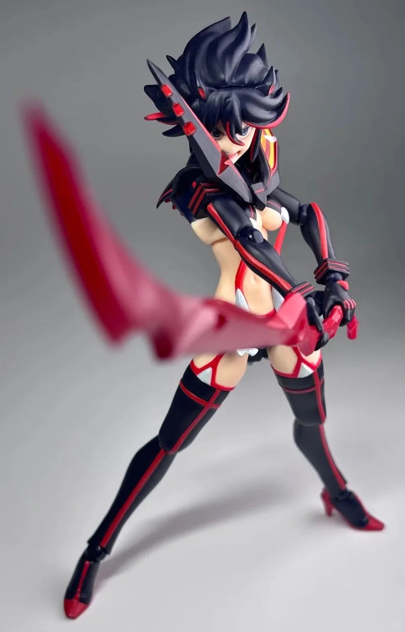 Figma 220 Actionfigur Anime Kill La Kill Matoi Ryuuko Figma 220 PVC Actionfigur Sammlerstück 14,5 Modellspielzeug
