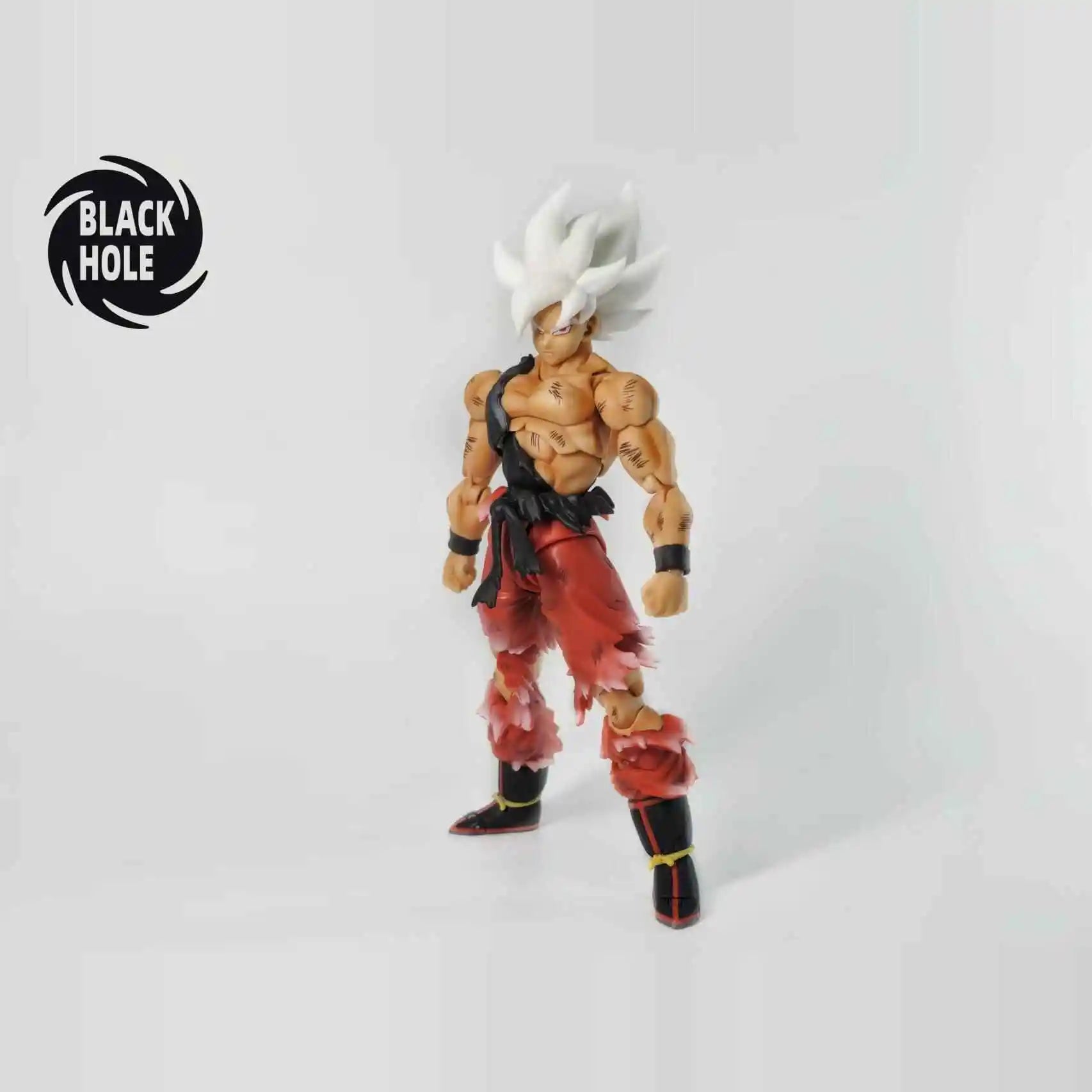 Genuine Black Hole Toys Dbz Son Goku Shf Ssj Super Saiyan Warrior Awakening Ver Anime Action Figure Collectible Custom Gifts