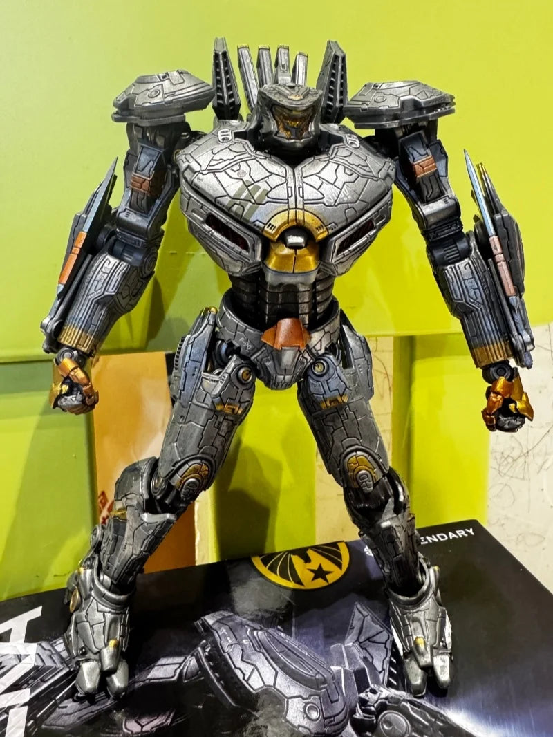 Lingjihun Genuine Pacific Rim Striker Eureka Mecha Action Figure Movable Joints Collectible Robot Model Toys  Boy Birthday Gift