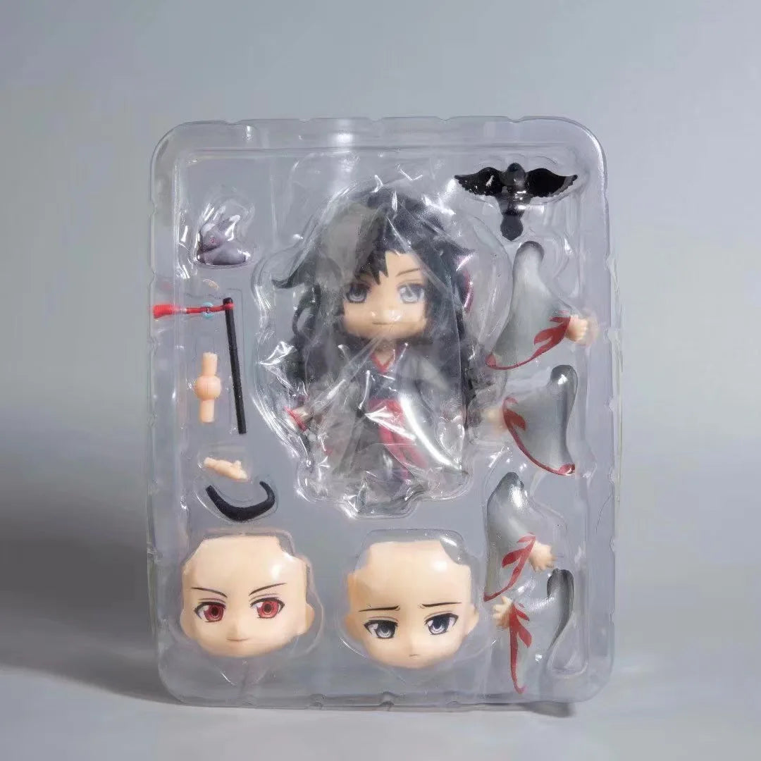 10cm Mo Dao Zu Shi Wei Wuxian Yi Ling Lao Zu 1068 1109 1229 action figure toys collection Christmas gift doll with box
