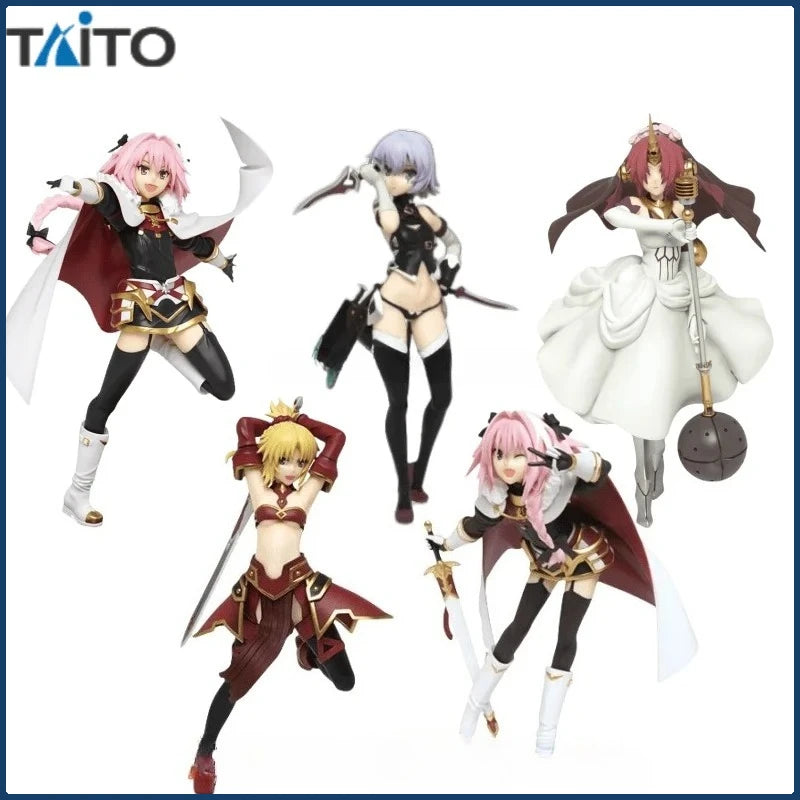 Original Taito Fate/Apocrypha Frankenstein Astolfo Mordred Jack The Ripper Figure Model Collection Toy Gift