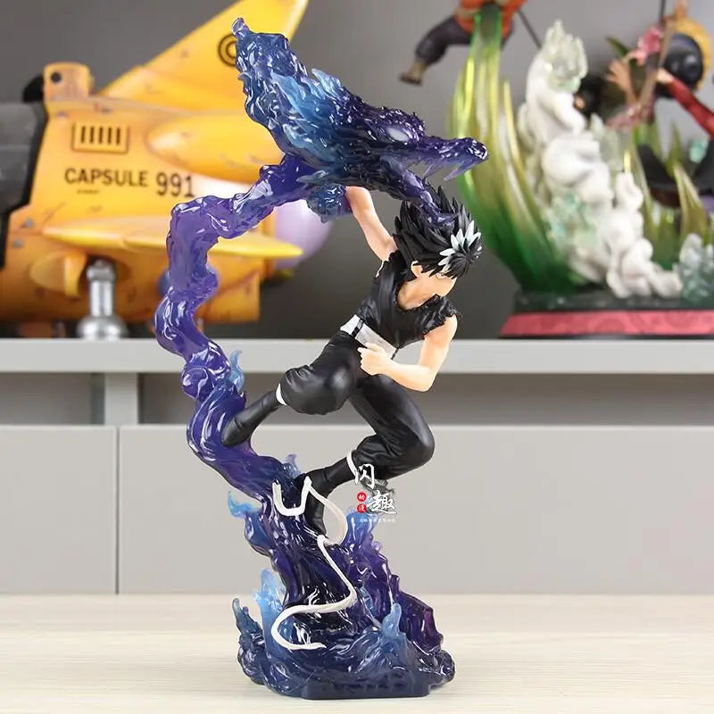 Neue Yuyu Hakusho Figuren Hiei Anime Figur 24cm PVC Statue Sammlerstück Modell Zimmer Dekoration Puppen Jungen Geburtstagsgeschenk