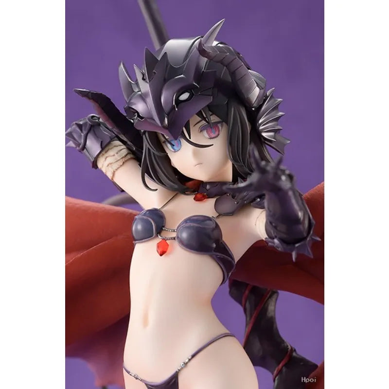 In Stock Original AMAKUNI Hobby JAPAN Bikini Warriors Black Knight No Bonus 1/7 26.5cm Anime Figures Toys Model Gift Desktop