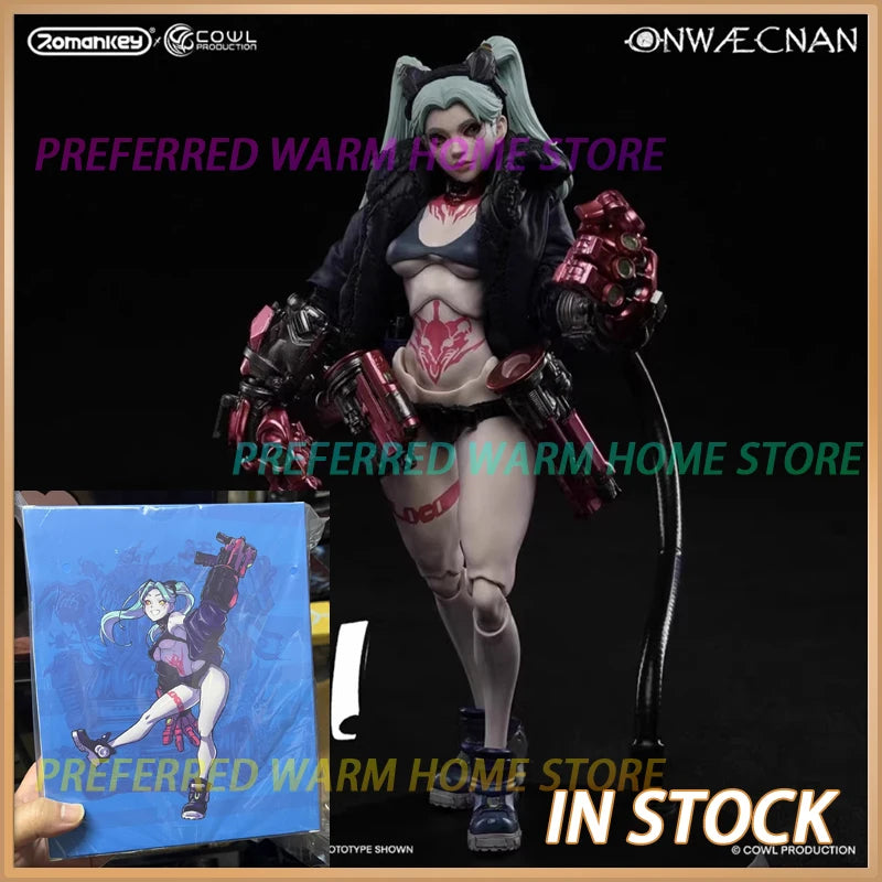 In Stock Romankey X COWL ONWAECNAN GUN GIRL JESSICAASTER 1/12th action figure Model Toys Rebecca