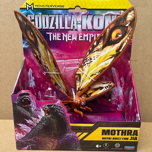 Godzila X Kong Action Figure The New Empire Anime Figure Godzilla King Ghidorah Tiamat Mothra Figure Collection Model Custom Toy