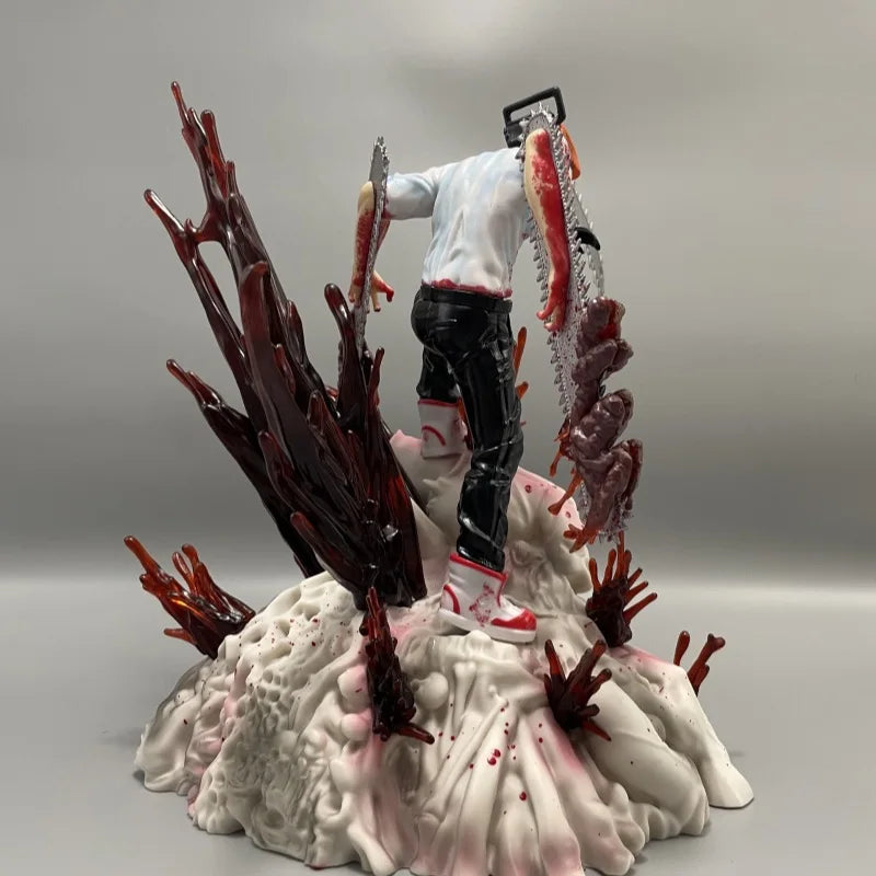 Hot Anime Chainsaw Man Figure Denji Makima Power Action Figure Chainsaw Man Pochita Figurine Collection Model Doll Toy Boys Gift