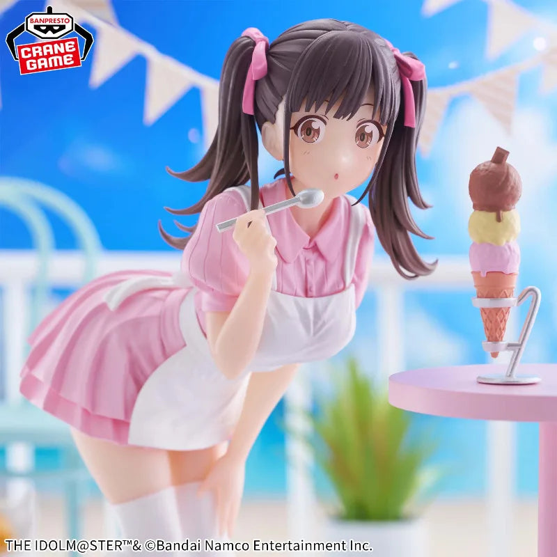 In stock Original Anime THE IDOLM@STER SHINY COLORS ESPRESTO-Sweetest pose-CHIYOKO SONODA Action Figure PVC Model Toys