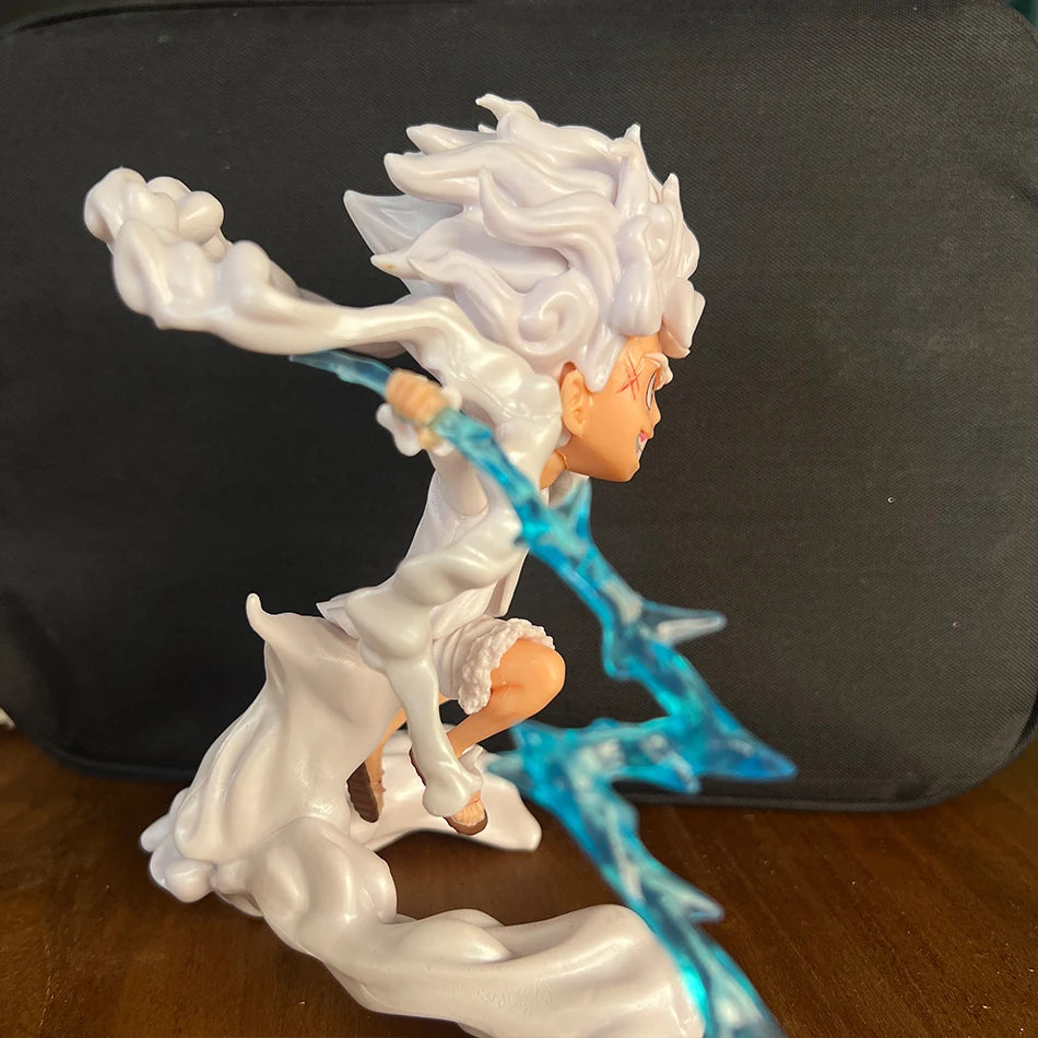 16CM Anime ONE PIECE Action Figure SD Nika Luffy 5th Gear Awake Figurine PVC Model Toys Doll Statue Collection Ornaments Gifts