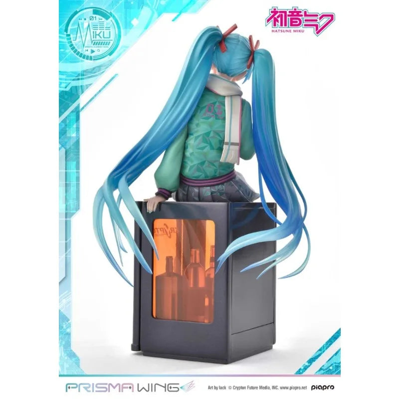 Prisma Wing Original Genuine Piapro Characters Hatsune Miku PWPCL-01P 1/7 Prime 1 Studio Art By Lack 19cm Model Toy Figures Gift