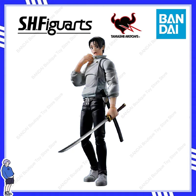 Bandai Jujutsu Kaisen S.H.Figuarts SHF Yuta Okkotsu Special Grade Sorcer Original Action Figure Gifts Collectible Model Toys