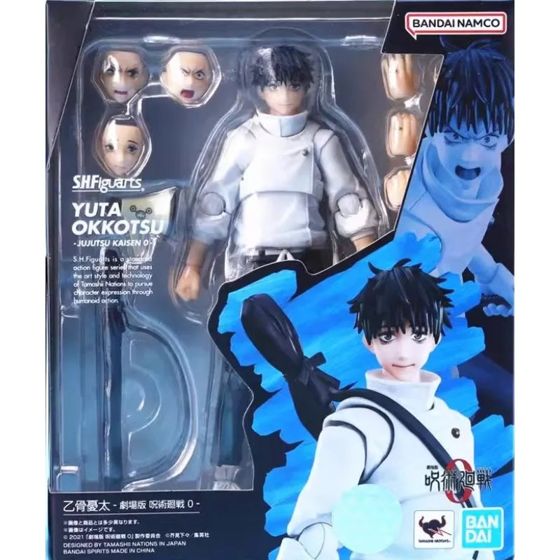In Stock BANDAI Original S.H.Figuarts SHF Jujutsu Kaisen 0 Theater Edition Gojo Fushiguro Megumi Itadori Yuji Nobara Geto Suguru