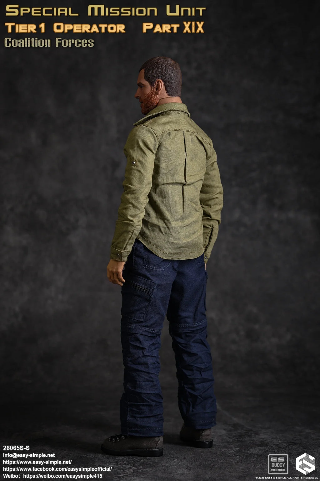 EASY&SIMPLE ES 1:6 26065SS SAS Coalition Forces Soldier Action Figure