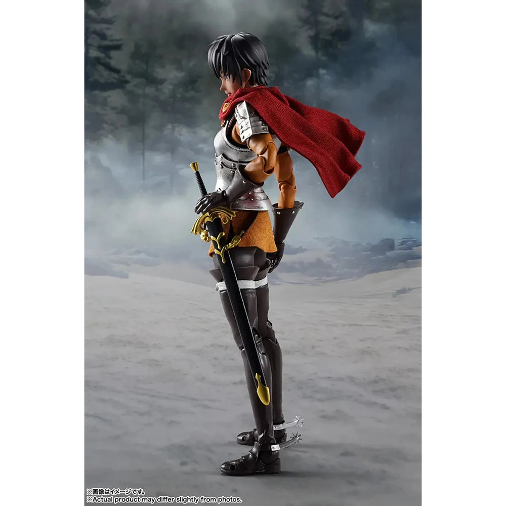 Original New BANDAI S.H.Figuarts Casca (Band of the Hawk) 14.5cm SHF Collectible Action Anime Figure Model Toys