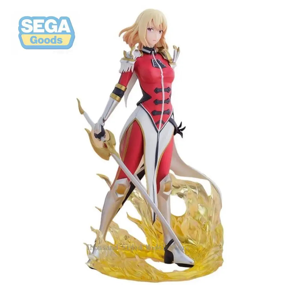Original SEGA XrossLink Solo Leveling Cha Haein 18CM Action Figure Anime PVC Model Collectible Toys For Boys