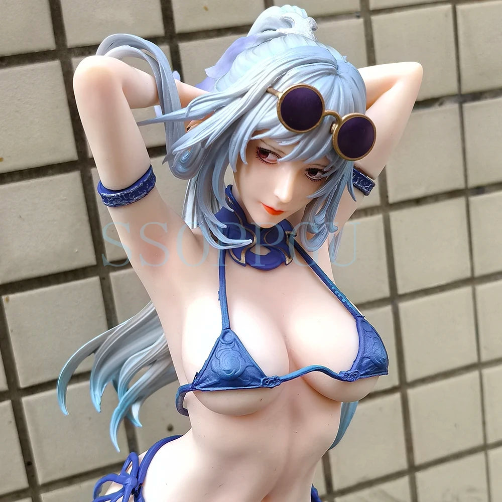 1/4 Honkai: Star Rail Figure Jingliu Anime PVC Action Figure Toy Game Statue Desktop Decoration Ornament Collection Model Doll