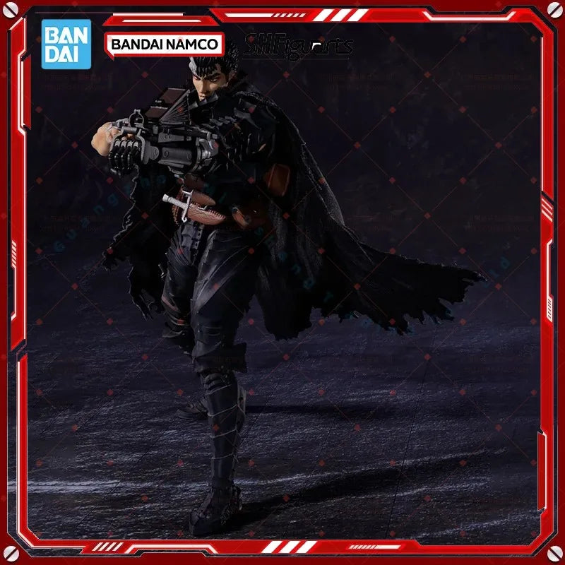 In Stock Original box Bandai S.H.Figurats SHF BERSERK GUTS BERSERKER ARMOR Figure Finished Model Anime Action Toy Gift for kids