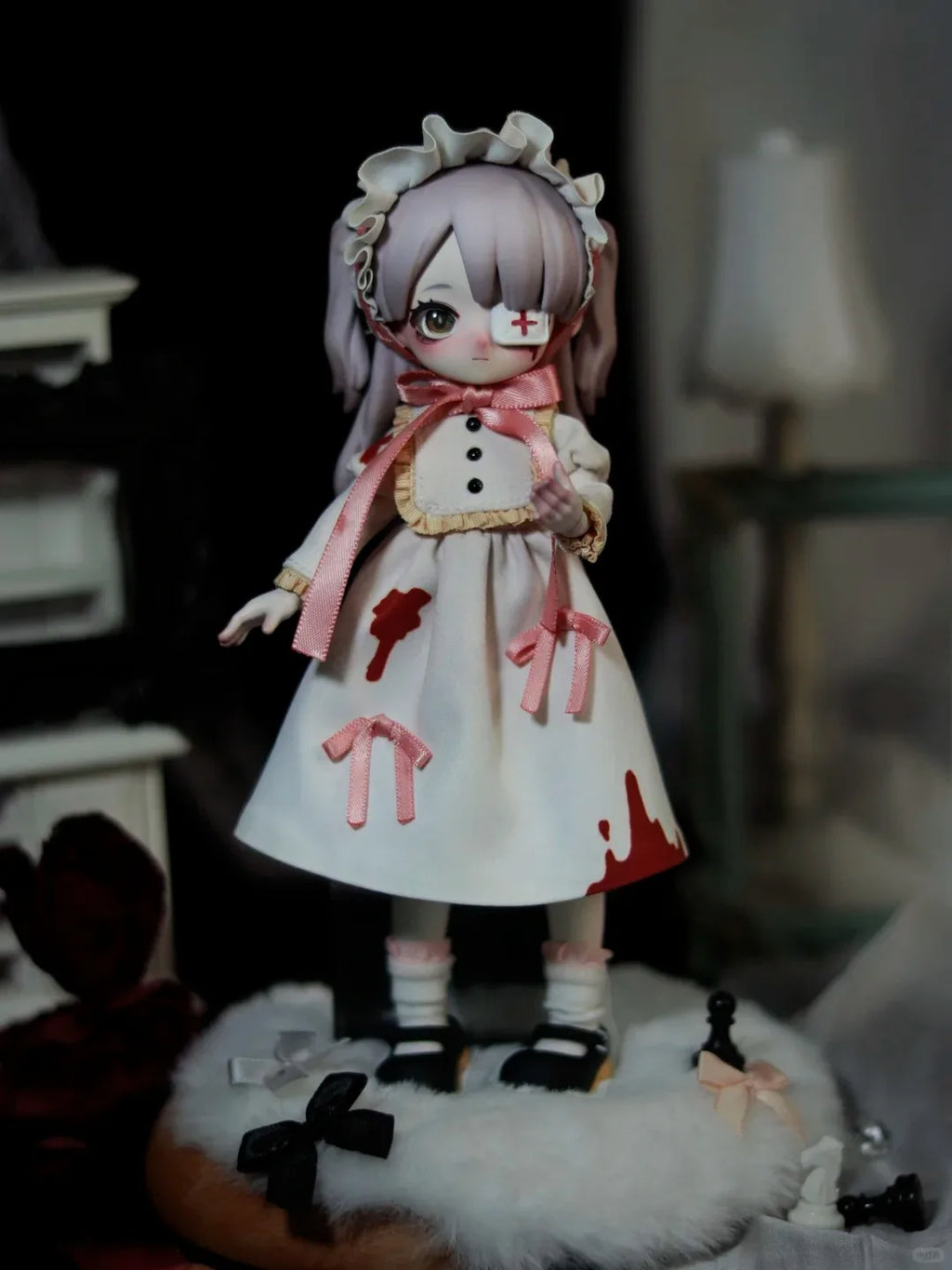 Nyssa Freakish Nightmares Series Blind Box Movable Doll 1/12 Point BJD Action Figure Surprise Desk Ornament Collection Toy Gifts