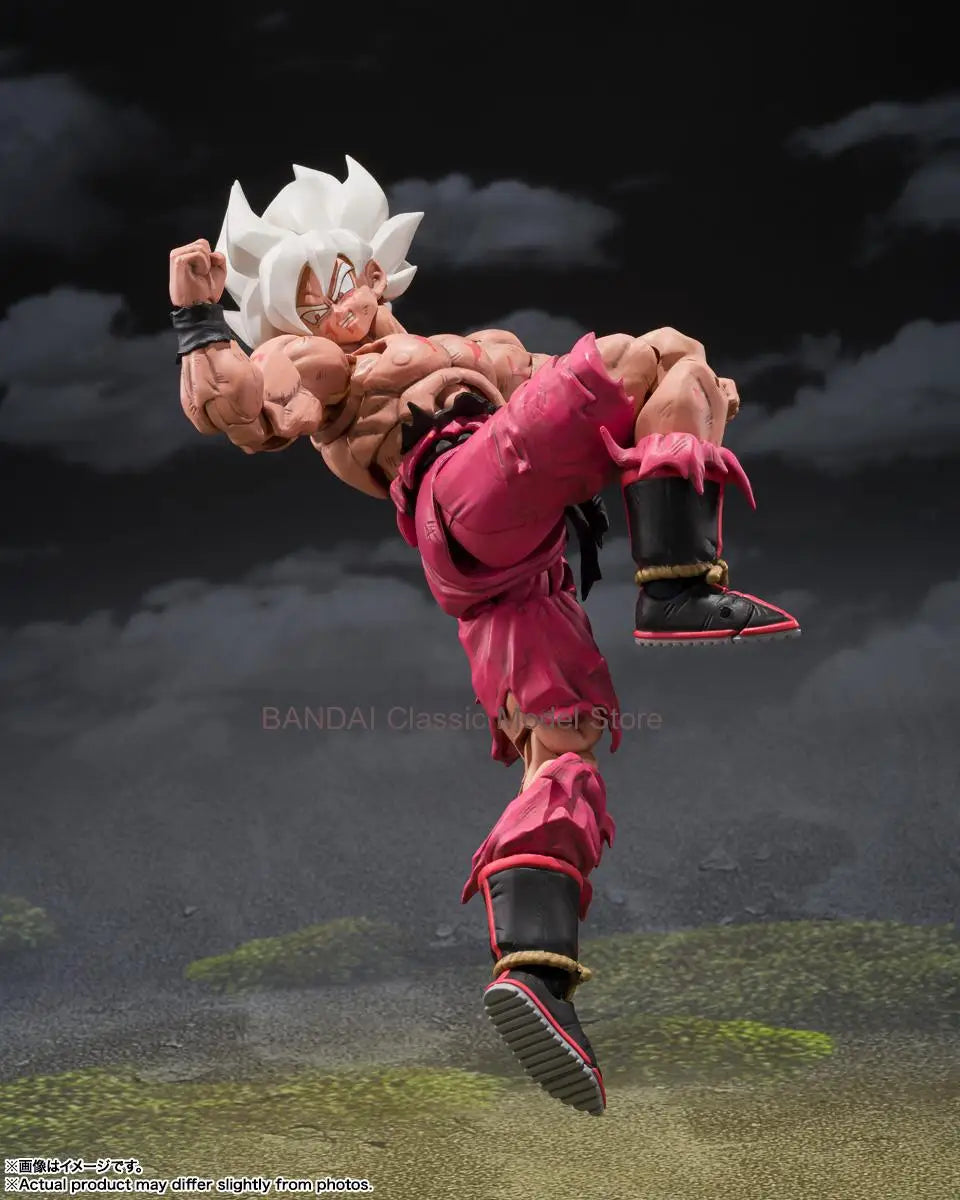 100% Original Bandai S.H.Figuarts Shf Dragon Ball Z Super Saiyan Son Goku Legendary Super Saiyan Genkida Matsuri Edition Genuine