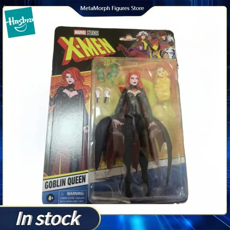 Original Hasbro Marvel Legends Series X-MEN GOBLIN QUEEN Anime Figure Toy Collection Model