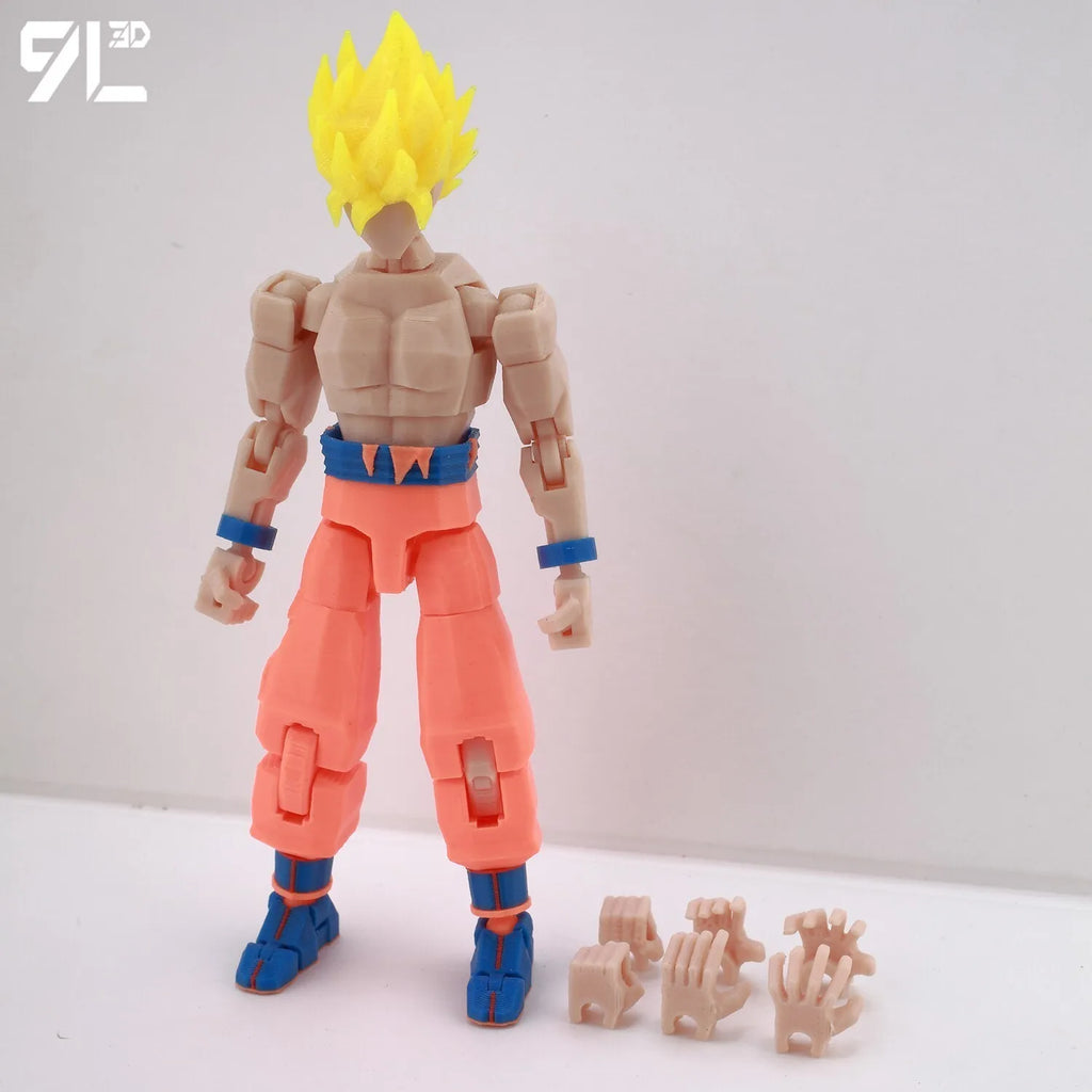 9L3D Action-Puppe Dummy13 T13 Beerus VS Goku Actionfiguren Ganzkörper bewegliches Stressabbau-Spielzeug Schreibtischdekor Geburtstagsgeschenke Titan13