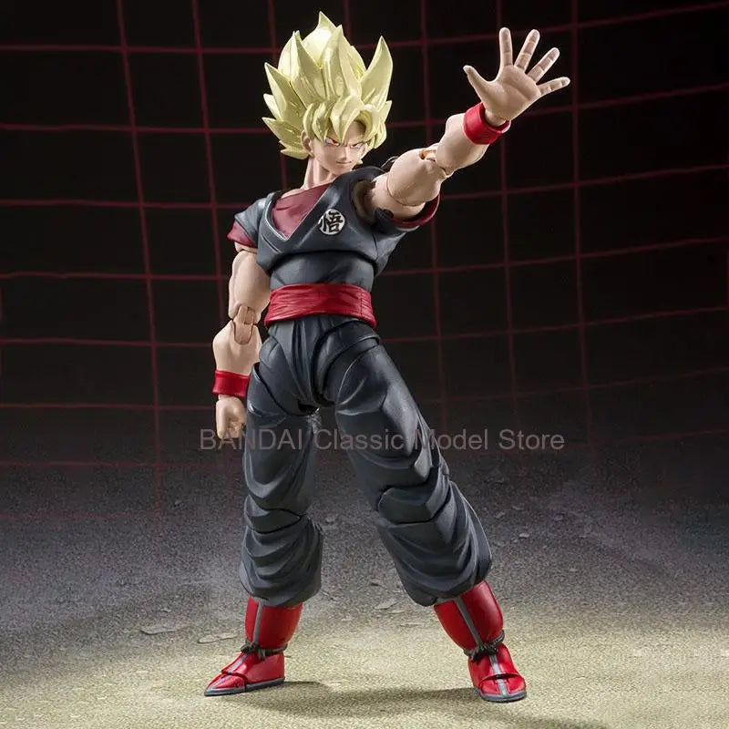 In Stock BANDAI Original Box S.H.Figuarts DRAGON BALL SON GOKU CLONE SHF Action Figure Model Toy Gift for Kid Foam Box Packaging