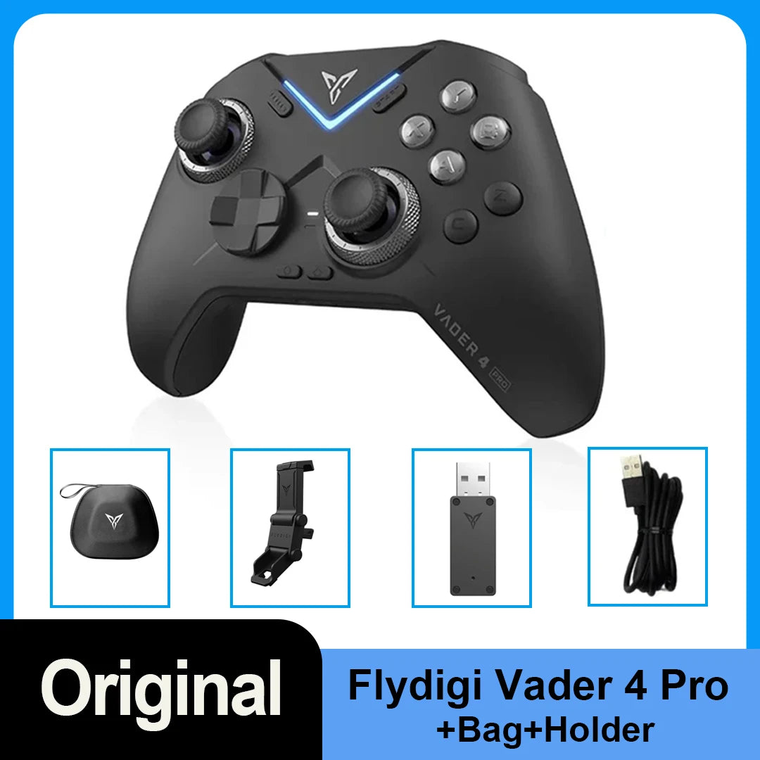 Flydigi Vader 5 Pro Game Controller Gamepad Athletic Elite Handle Wireless Gaming Controllers With Hall Rocker For Switch PC IOS