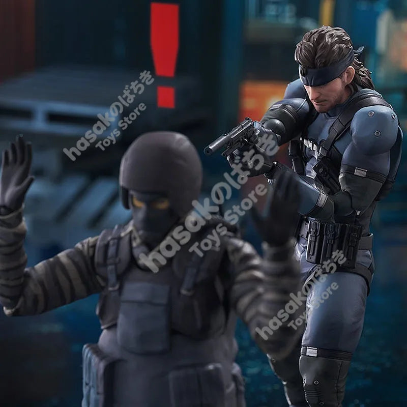 Low Price in Stock MAX Factory Original Box FIGMA 645 Solid Snake MGS2 Ver. Action Figure Model Gift for Kid Foam Box Packaging