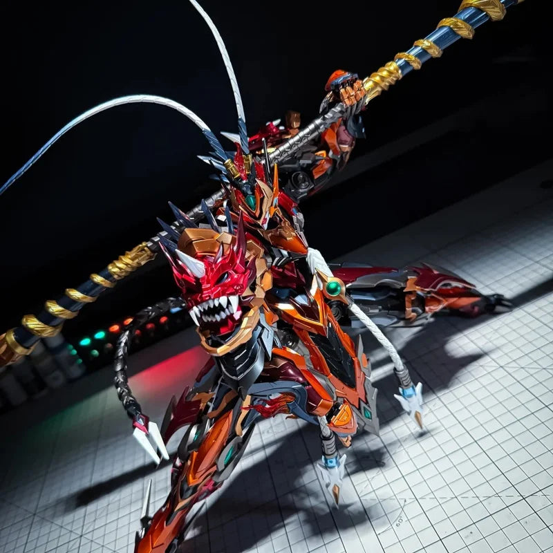 【IN STOCK】MOTOR NUCLEAR MNQ-XH08 Monkey King Sun WuKong Series Alloy Skeleton Action Figure Fully Poseable Assembly Model Toy