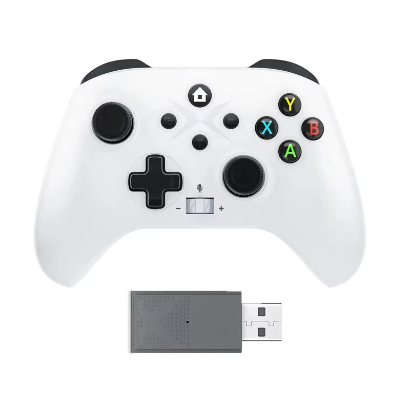 Kabelloses Gamepad für Xbox One, Xbox Series S, Xbox Series X-Konsole, Win 7, 8, 10, Dual-Vibrator mit Sechs-Achsen-Gyroskop-Gamecontroller