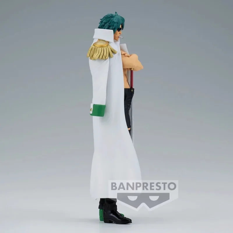 Bandai Original Banpresto Anime One Piece DXF Aramaki Green Bull 17CM PVC Action Figure Sammeln Modell Spielzeug Gitts