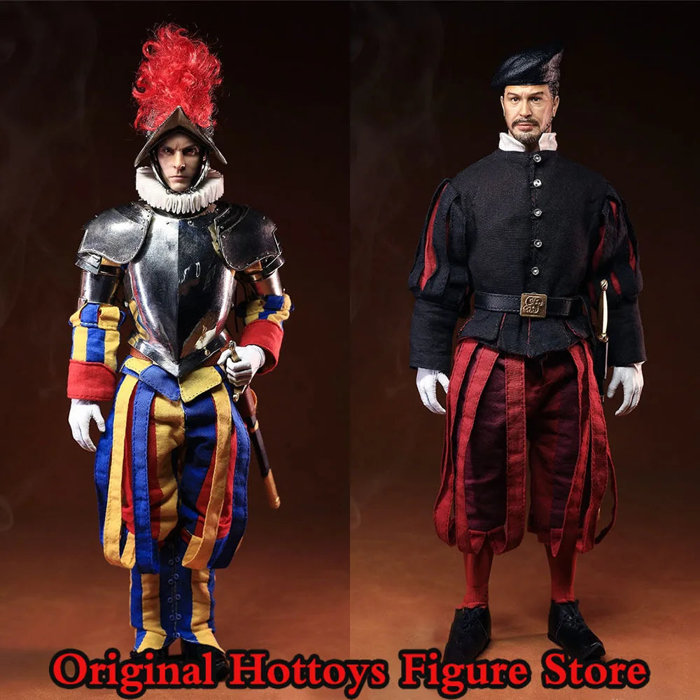 COOMODEL SE126/SE128 SE129 1/6 Scale Male Soldier Imperial Series Swiss Papal Guard Full Set 12-inch Action Figure Model