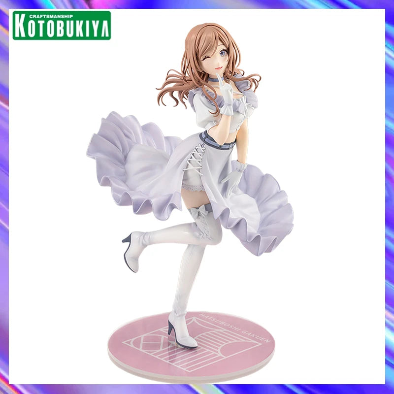 Original in Stock KOTOBUKIYA Gakuen Idolmaster Rinami Himesaki Clumsy Trick 1/7 Figures Model Toys Gifts Collection Ornaments