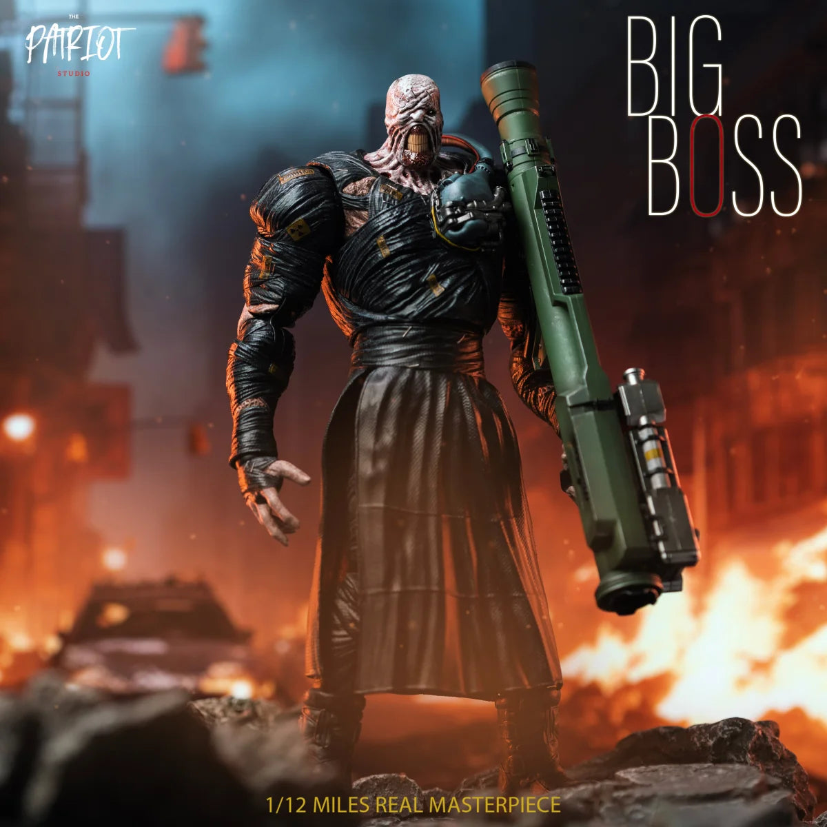 Patriot Studio Original Nemesis Tracker BIG BOSS 1/12 Action Peripheral Figure Toys for Boys Gifts Collectible Model Ornaments