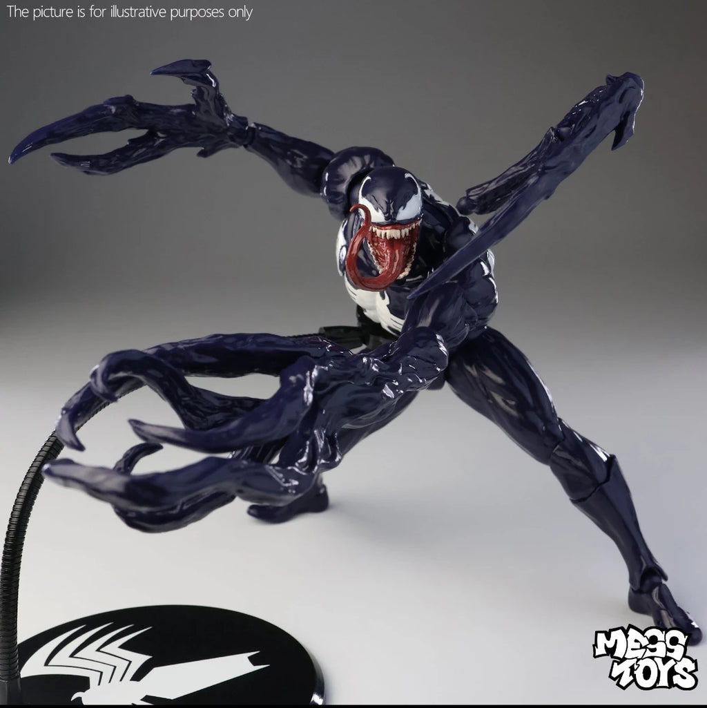 New Mess Toys Venom Lethal Neighbor Anime Action Figure Eddie Black Spider Man Spider-Man Figurine Model Statue Gift Toys