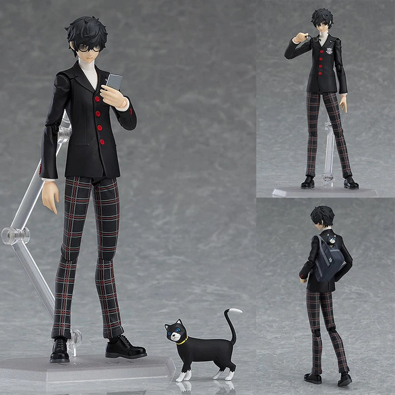 Max Factory Original Figma Series Persona 5 Rain Palace Lotus Wise Leaf Anime Mobile Model Handmade Accessories Toy Gifts