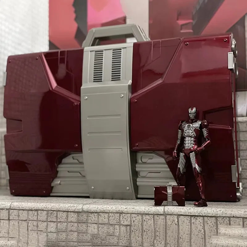 Zhongdong Toys Limited Edition 1:1 Mk5 Ironman Suitcase Funeral Whip Genuine Figure Boy Collection Toy Birthday Gift