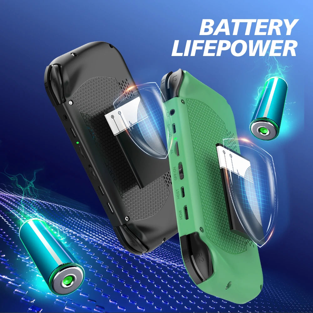 2025 NEW R43S Retro Handheld Video Game Console Linux System 4.3 Inch Screen 1920*1080 Portable Pocket Video Player HDMI Out 64G