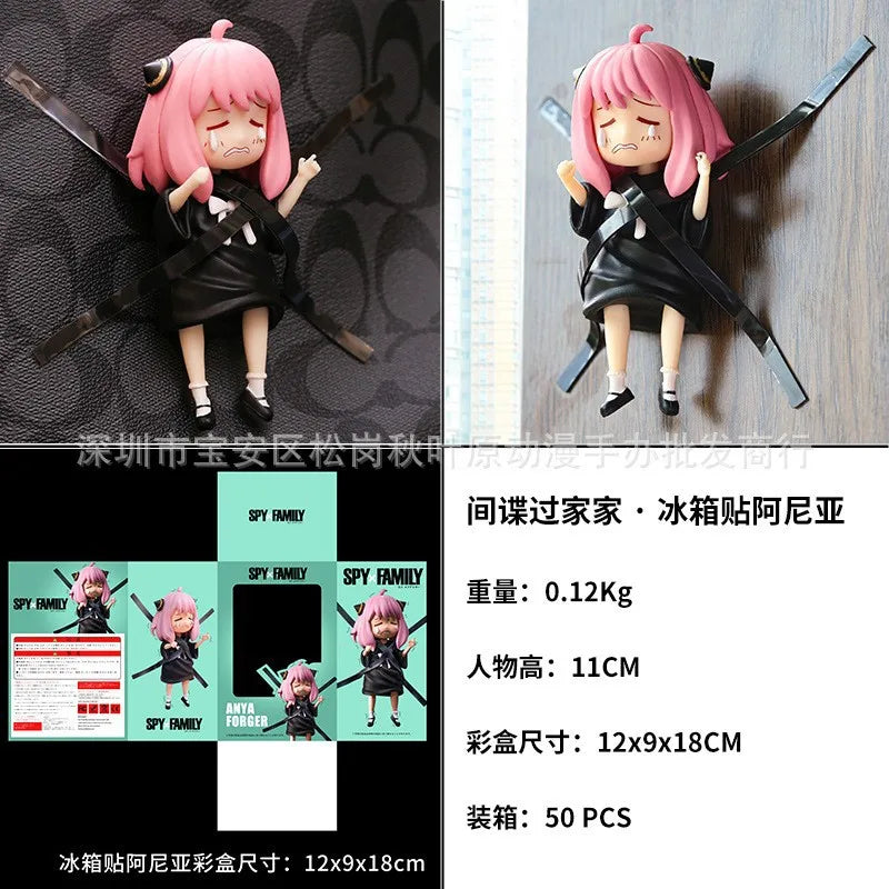 Spy×Family Anya Action Figure Collectible Anime Handmade Customizable Pvc Toy Baibian Popular Cos Series Stock Available