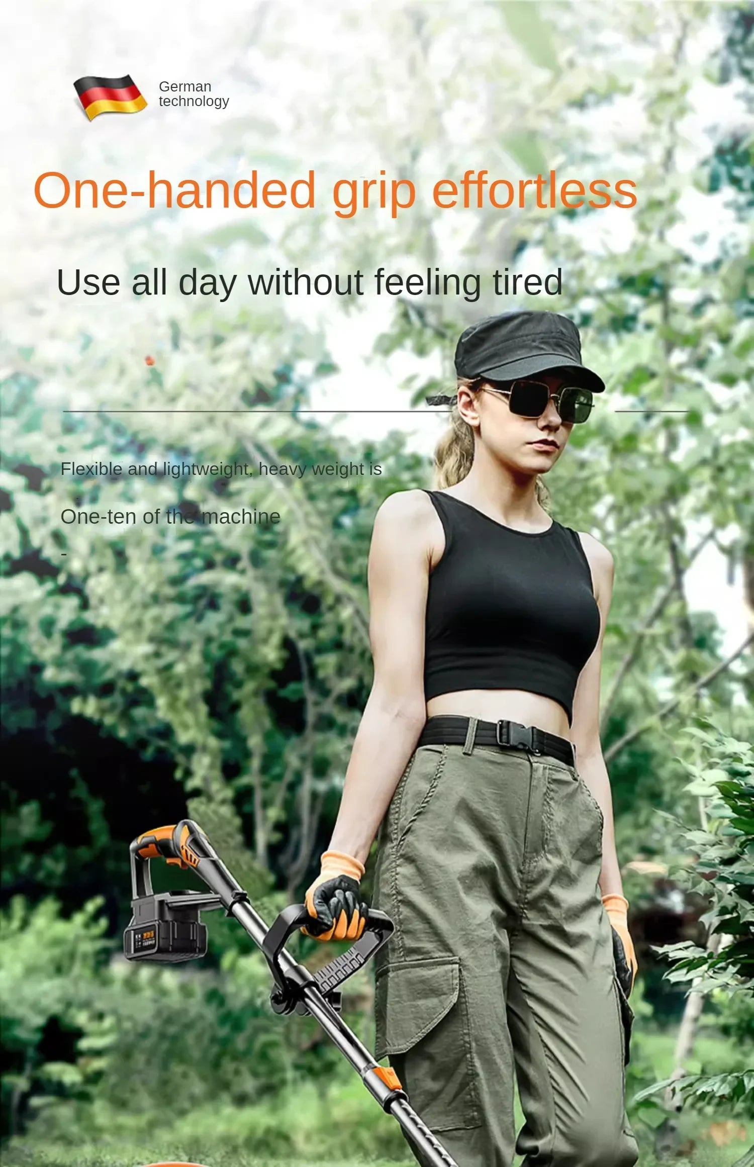 Lightweight and Efficient Grass Cutter for Home Garden A