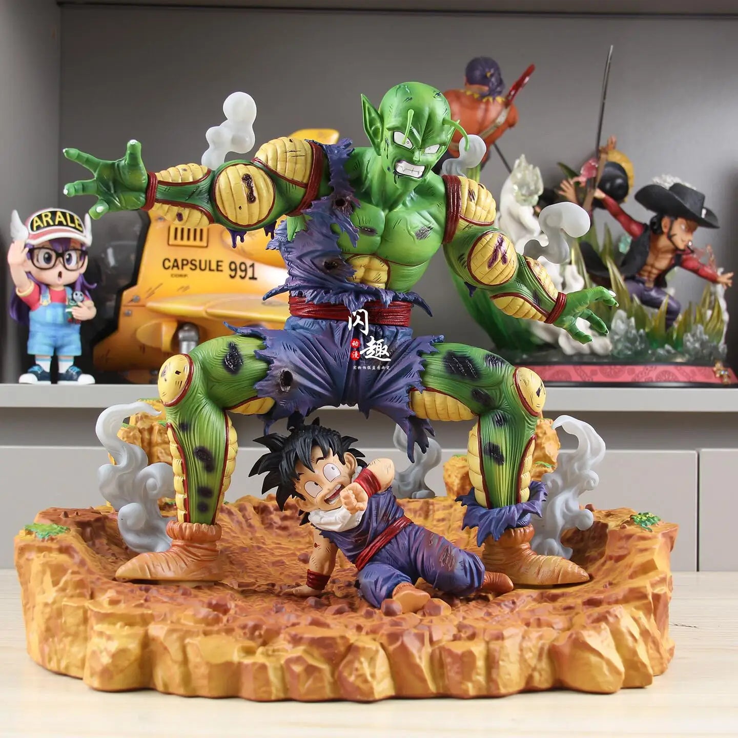 Dragon Ball Anime Piccolo Action Figure - Son Gohan Guard Model Collectible Table Decoration Birthday Gift Idea For Fans Toy