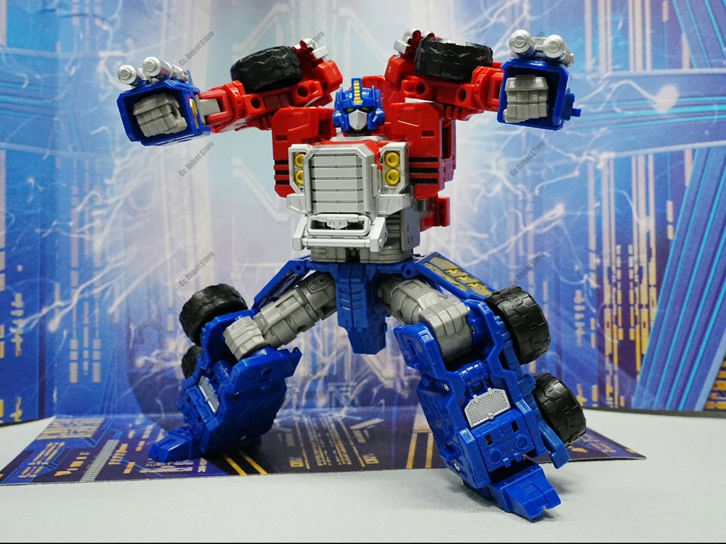 In Stock, Transforming Toy, Version A, OP Cylindrical Collectible, Poseable Figure Toy, Birthday Gift, Collectible Souvenir