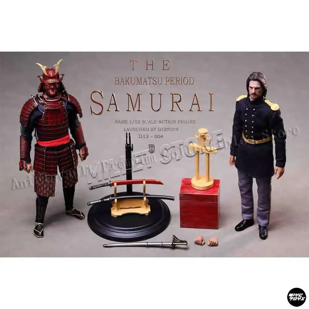 D12TOYS 1/12 6in Action Figure Palm Collection Series Japanese Shogun The Last Warrior Tom Cruise Toy Gift Decoration