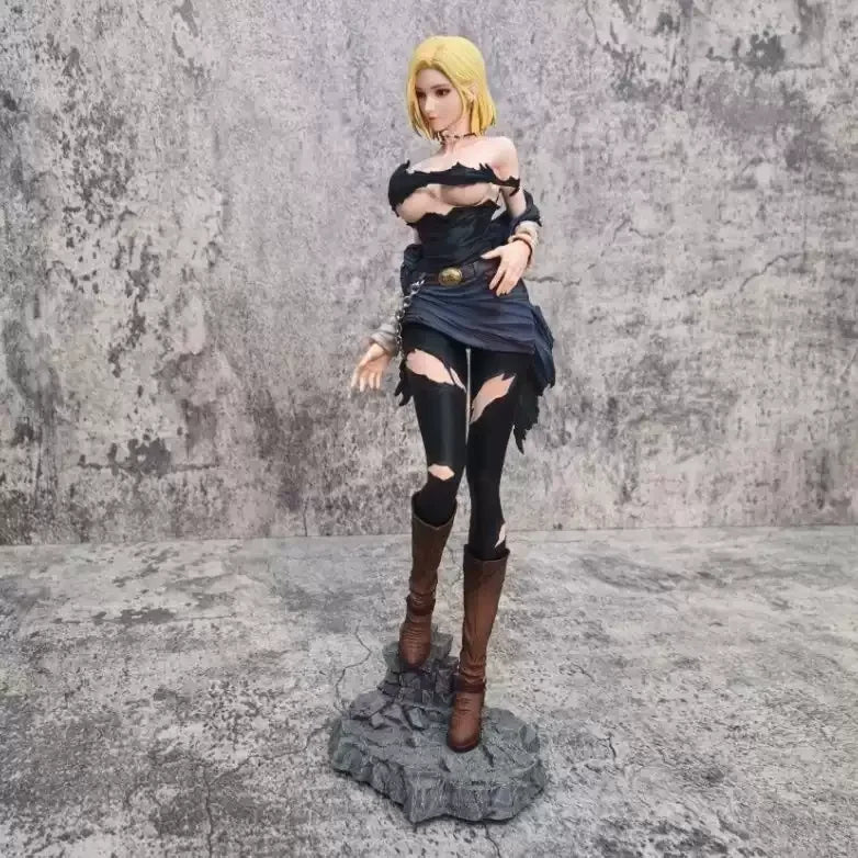 Bandai Dragon Ball Z Android 18 HB GK Model Anime Beautiful Girl Action Figure Akira Toriyama Decoration