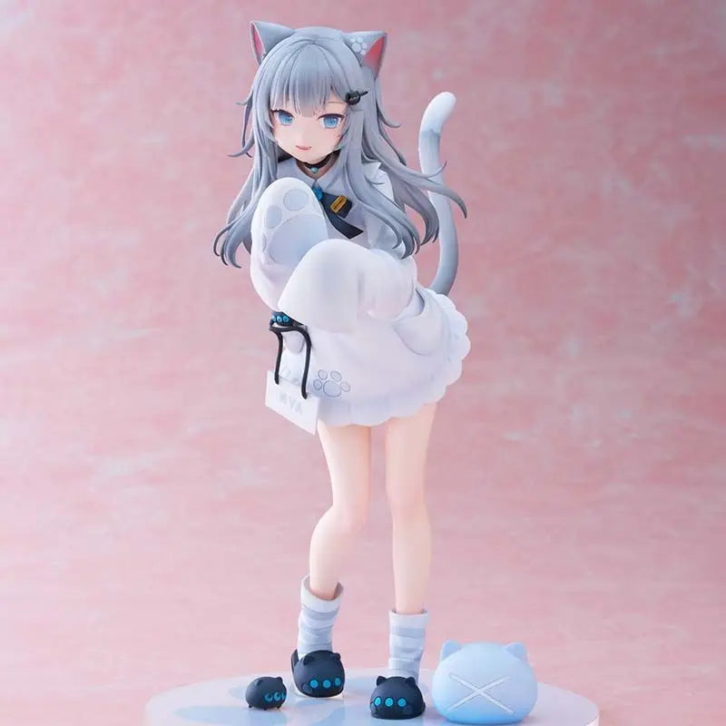 Фигура Nachoneko Канал Hennyano Аниме Момиче Котка PVC екшън фигурка играчка игра статуя персонализирана колекция Ko модел кукла подарък