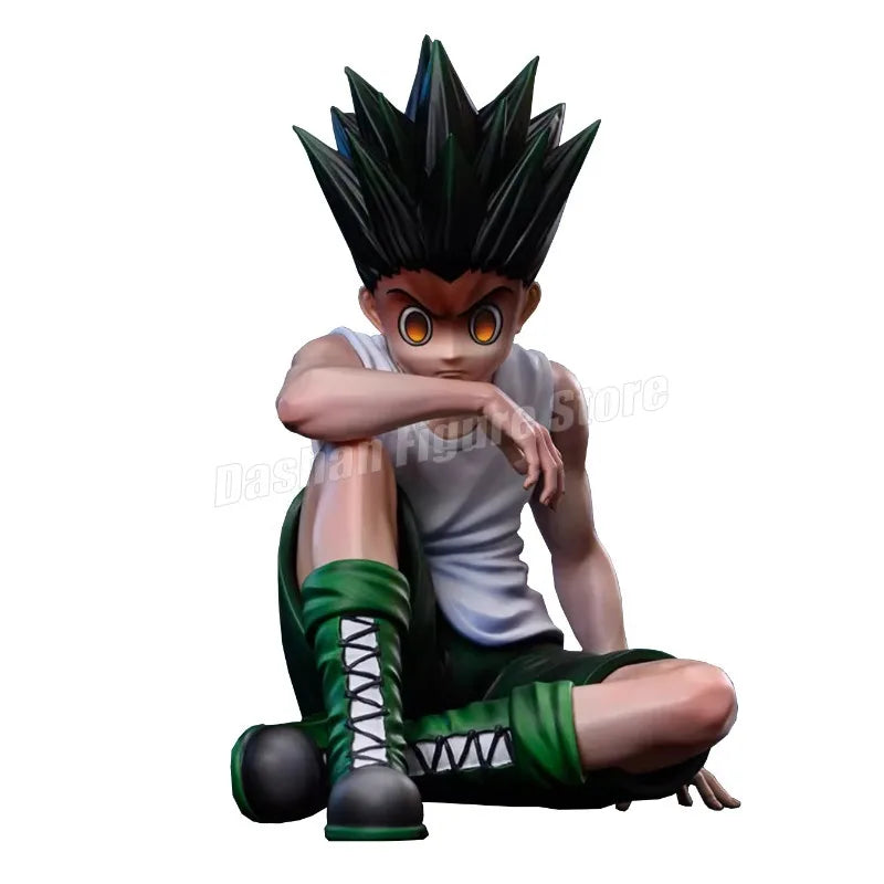 PG Hunter×Hunter GON FREECSS Killua Zoldyck екшън фигурка Noodle Stopper Аниме Killua фигурка статуя кола орнаменти PVC модели играчки