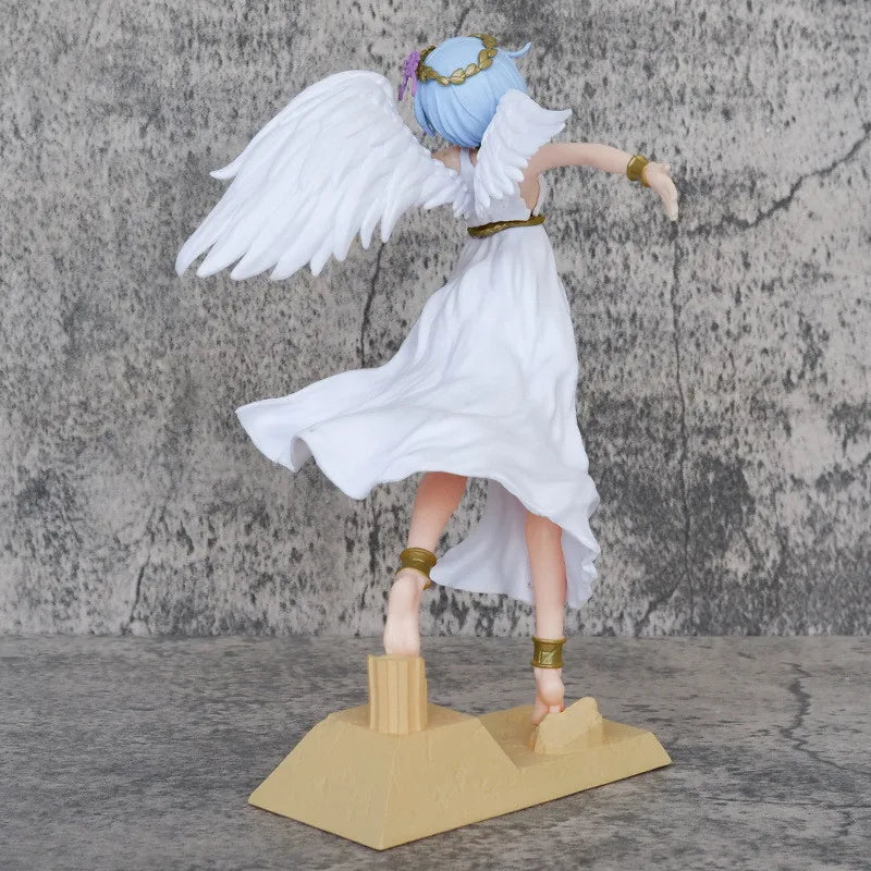 20CM Anime Figure Re:Life In A Different World From Zero Super Ghost Angel Rem Model Toy PVC Collection Desktop Ornaments