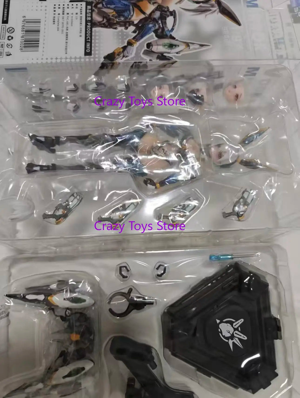 in Stock Nuclear Gold Reconstruction Vodka-mirror, Thunder Task Force 1/9 Action Figure Model, Toy Collection Gift