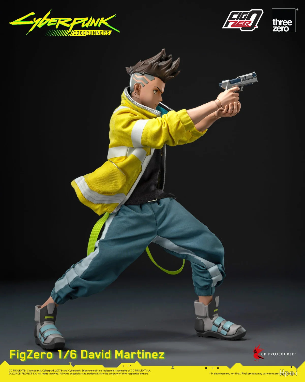 【Original】Threezero 3Z05990W0 CYBERPUNK: EDGERUNNERS FigZero David Martinez Action Figure Model Toy