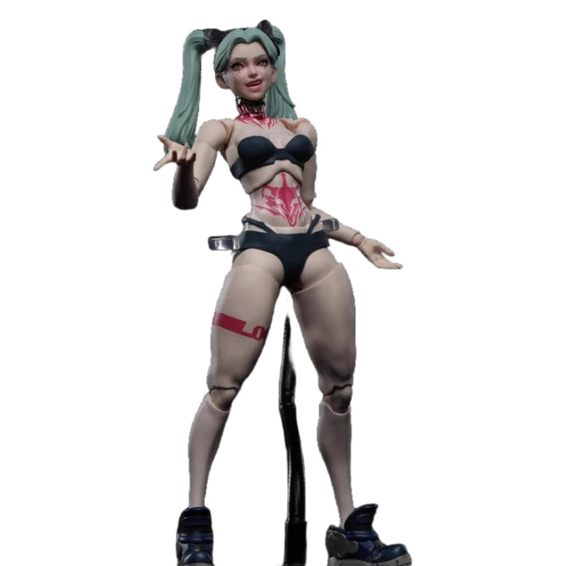Romankey Gun Girl Jessica Rebecca 1/12 Scale Collectible Action Figure Movable Joint Garage Kit Ornament Model Doll Toys Gift