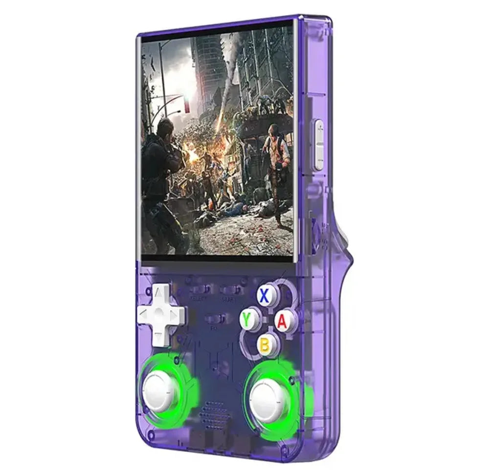 R36 Ultra Console Portable Retro Game 4‘’ IPS Screen Handheld Game Players Emulator Pocket Video Player 64G/128G 20000+ Games